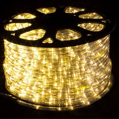 Дюралайт LED светодиодный две жилы дюралайт. Теплый белый