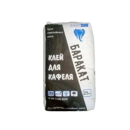 Клей для кафеля Баракат, 25кг.