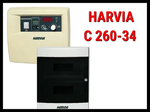 Пульт управления Harvia C 260-34 (для электрических печей 26-34 кВт)