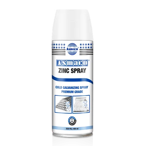 Аэрозольная краска для холодного цинкования ASMACO, 400 мл - Zinc spray
