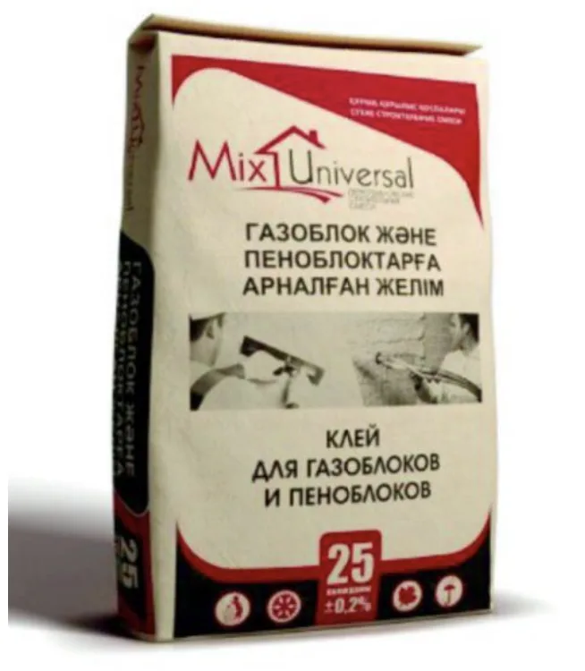 Клей для газоблоков и пеноблоков