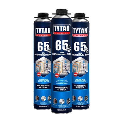 TYTAN 65 -20°C Монтажная пена, зимняя профессиональная