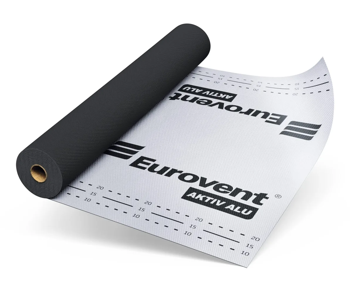 Пароизоляционная мембрана Eurovent® AKTIV ALU, 75м2, Польша