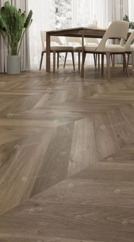 Alpine Floor Дуб Насыщенный Шеврон Chevron ECO 20-4 LVT плитка