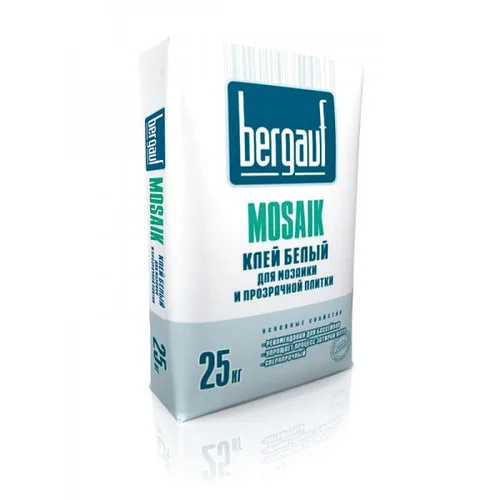 Bergauf клей Keramik Mozaik 25кг белый