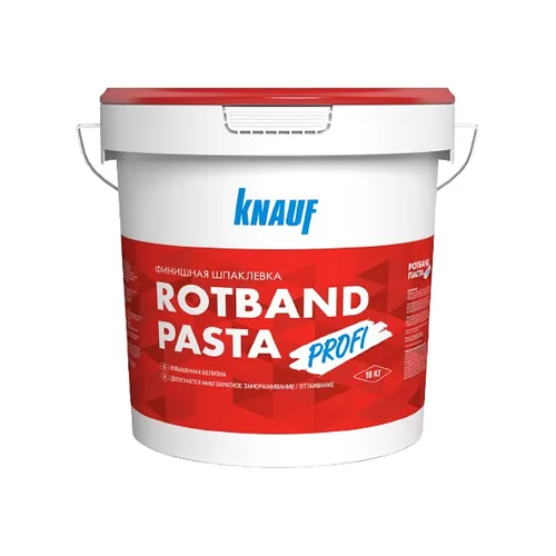 Шпаклевка Knauf Rotband Паста полимерная суперфинишная, 18кг.