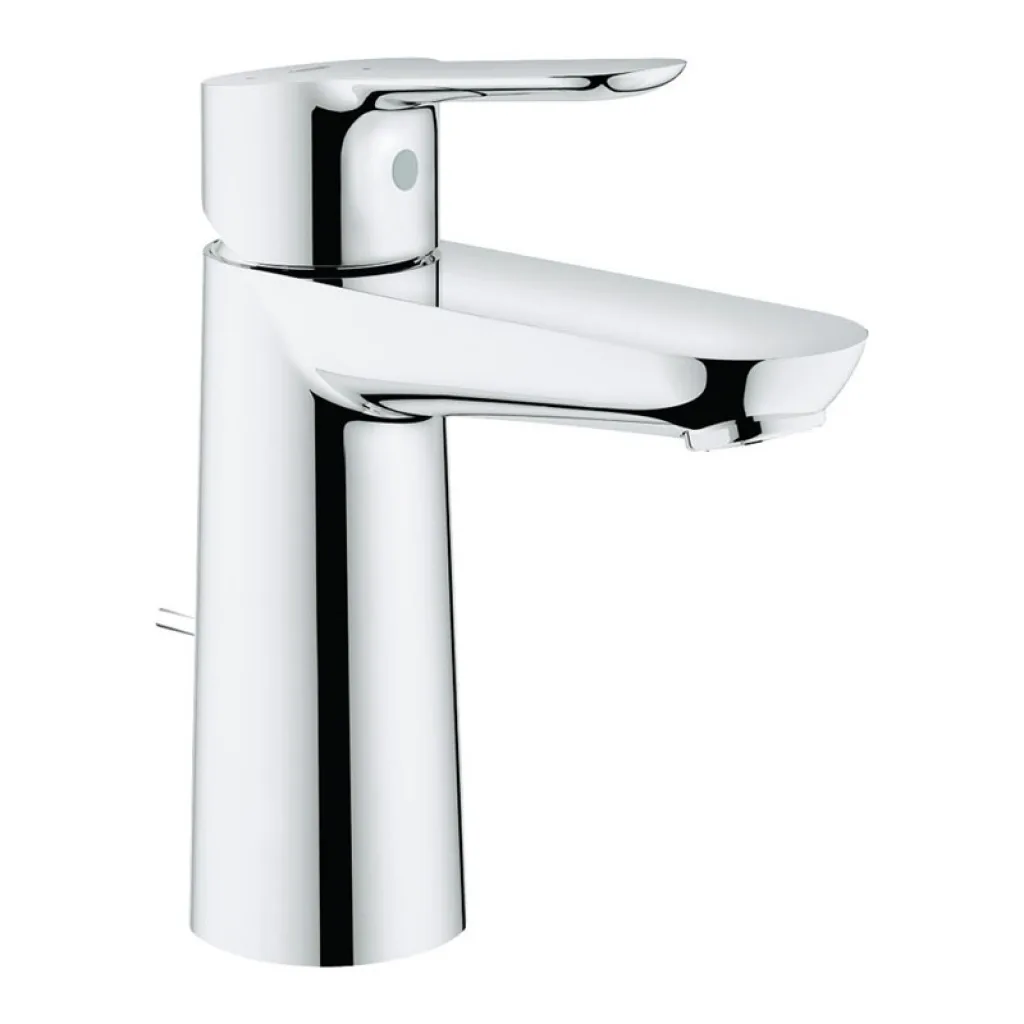 Смеситель Grohe для раковины с донным клапаном, размер M, хром BauEdge 23759000