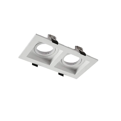 Св-к SY5570S-2 SQUARE GU10 WHITE без лампы