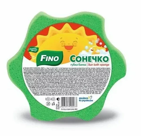 Губка банная Fino 4823058340302