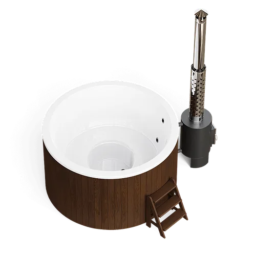 КУПЕЛЬ COMFORT 160  внешняя печь  ТЕРМОЯСЕНЬ  POLARSPA