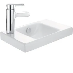 2 варианта Раковина Jacob Delafon Odeon Up E4759G-00, 40 х 25 см, левая, белая
