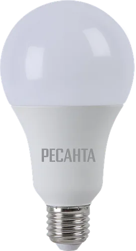Лампа светодиодная РЕСАНТА LL-R-A80-20W-230-4K-E27