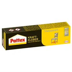 Клей контактный Pattex Transparent, 125 г