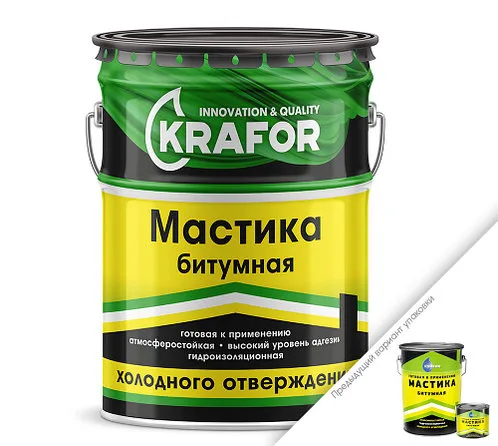 Мастика битумная для гидроизоляционных работ   4 кг