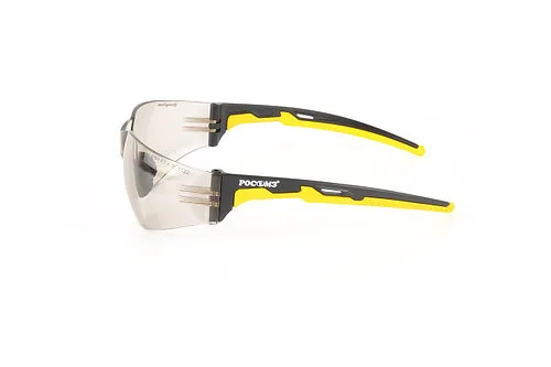 Очки защитные открытые О15 HAMMER ACTIVE Strong Glass (5-1,4 PC) с мягким носоупором (11519-5)