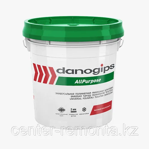 Шпатлевка полимерная Danogips  Sheetrock  Шитрок 28кг, полимерная