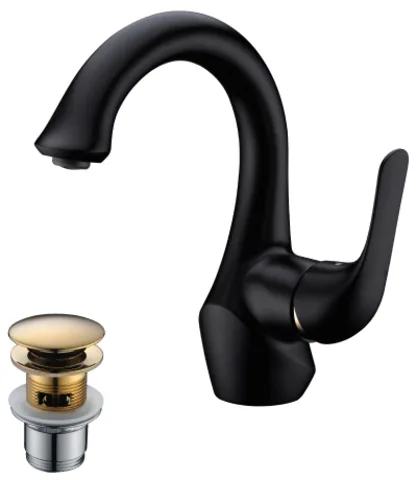 Смеситель для умывальника монолитный LEMARK SWAN– LM5406BG