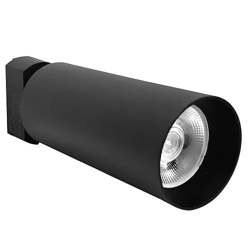 Черный трековый LED-светильник FAN 902A 30 Вт на шинопровод