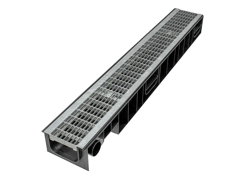 Лоток Ecoteck STANDART 100.99h99 c решеткой сварной оцинкованной, кл. В125