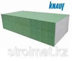 Гипсокартон Knauf влагостойкий потолочный 9.5 мм