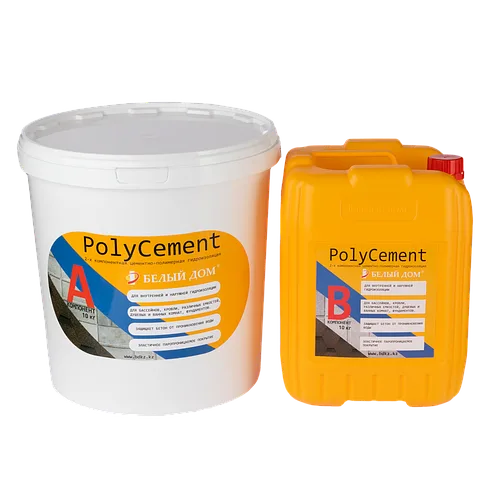 Цементно-полимерная гидроизоляция Polycement