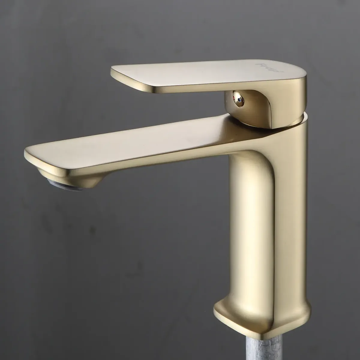 Смеситель Frap для раковины F1086-3 Сатин Золото
