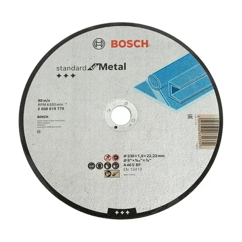 Отрезной круг Bosch Standard For Metal 230x1.9 мм 2608619770