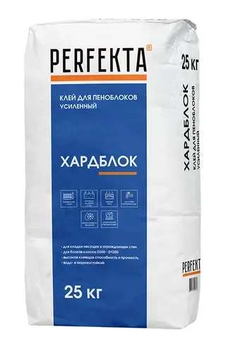 Клей для пеноблоков усиленный Хардблок
