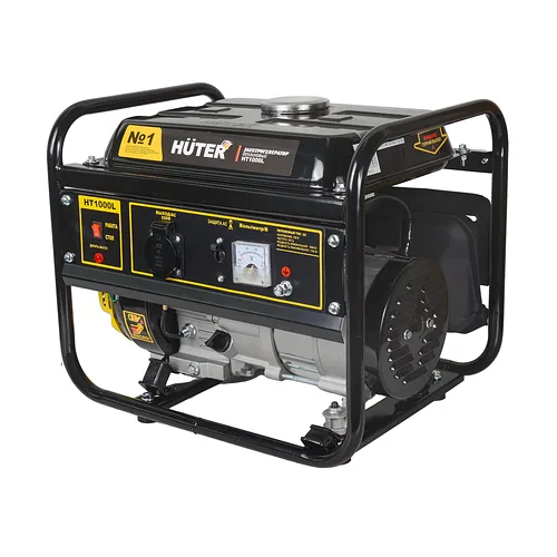 Генератор бензиновый HUTER HT1000L 1 КВТ
