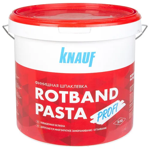 Шпаклевка Knauf Rotband Pasta полимерная суперфинишная 18 кг