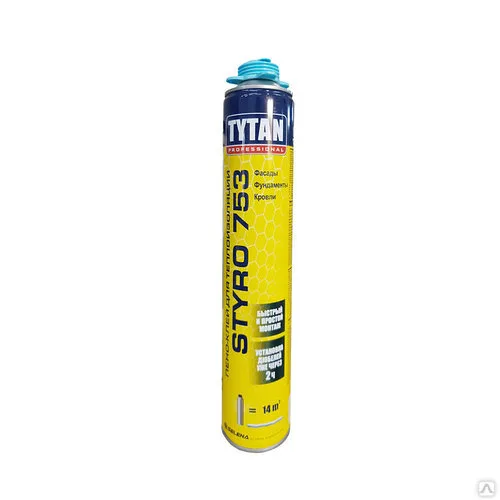 TYTAN Professional Пено-клей для теплоизоляции STYRO 753