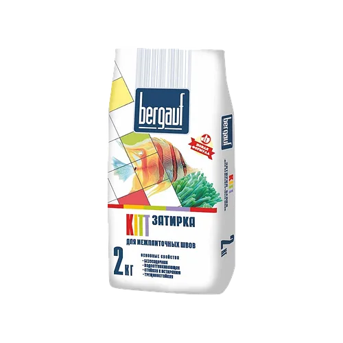 Bergauf Kitt затирка для межплиточных швов, бежевая, 2кг