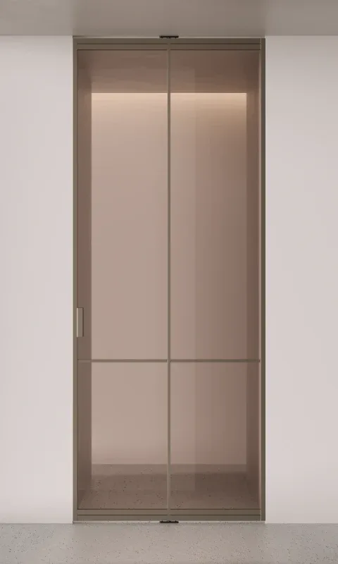 Алюминиевая дверь MINOLI 2 PIVOT 360