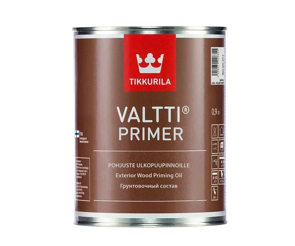 Антисептик грунтовочный Tikkurila VALTTI PRIMER бесцв 0,9л 505000110