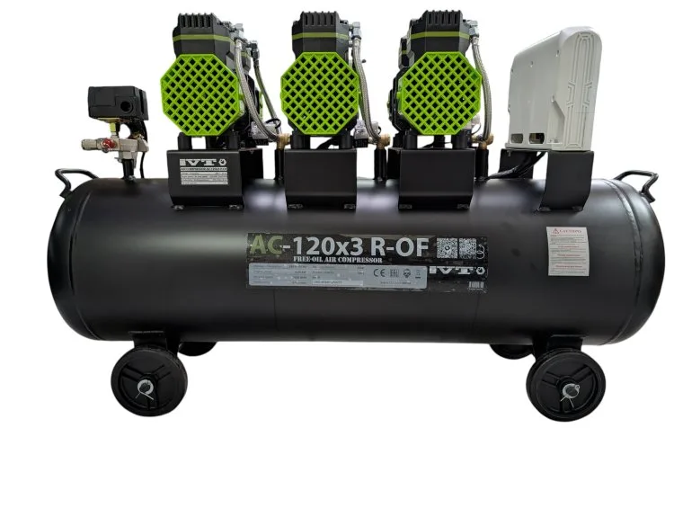 AC-120x3 R-OF Воздушный компрессор безмасляный