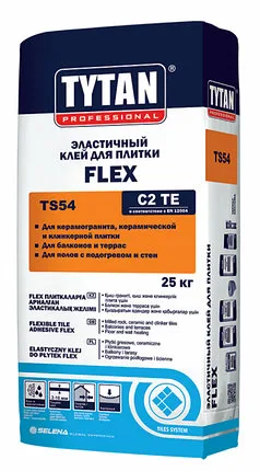 Tytan клей эластичный для плитки FLEX TS54 (25кг)