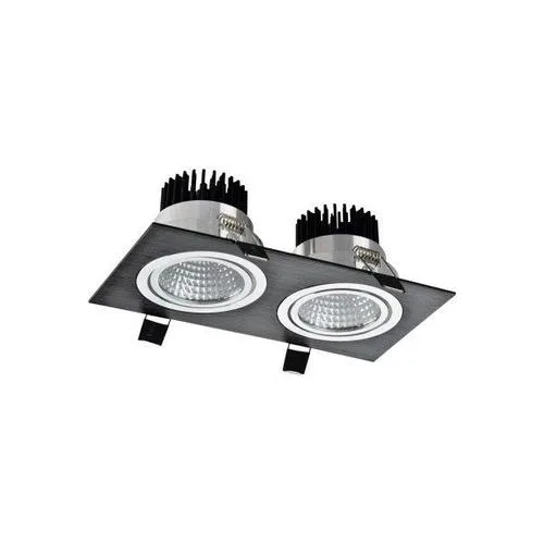 Встраиваемый светильник LED OC001A 2х5W 5000K BLACK