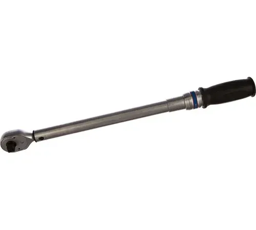 Динамометрический ключ 1/2", 40-200 Нм, "EXACT", футляр, в комплекте 2 торцевые головки KING TONY
