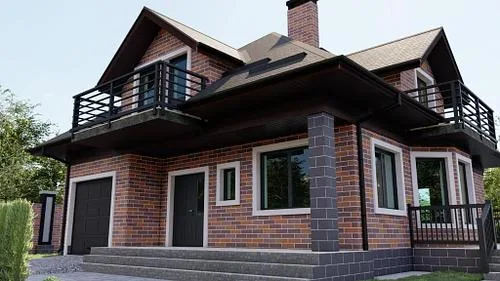 Декоративное покрытие Фасад АМК клинкер МИКС