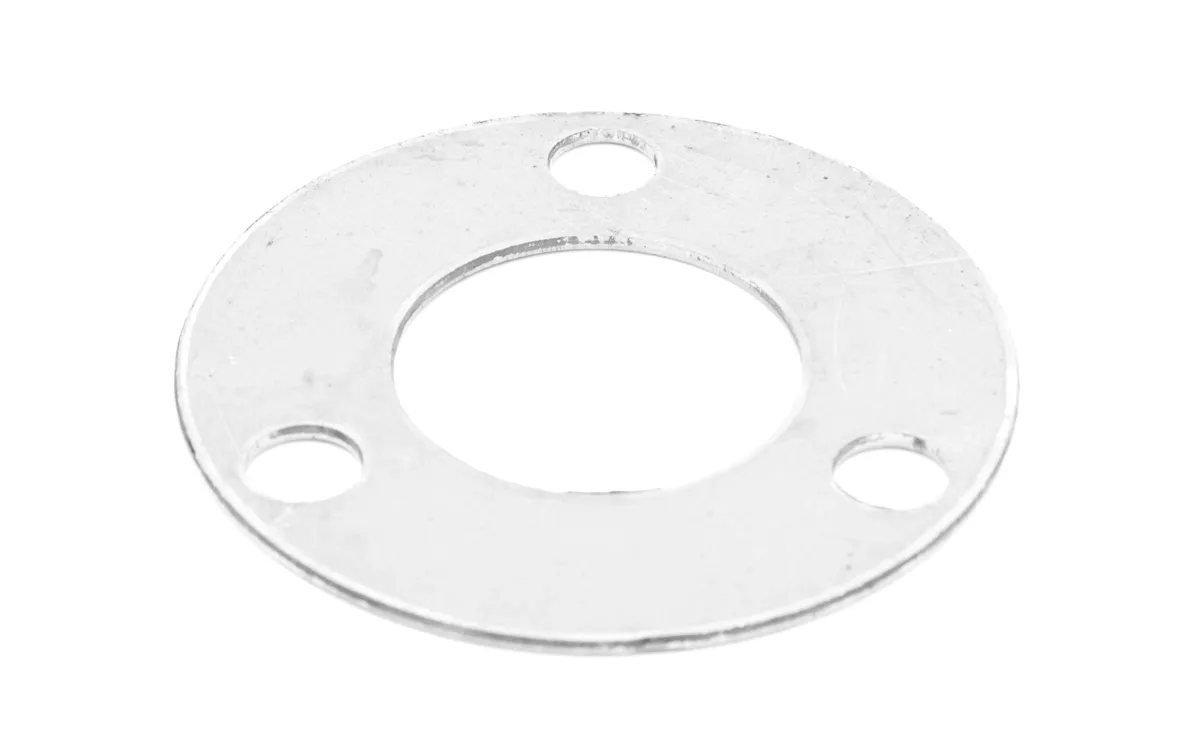 Фланец стойки 38/80 х 2 мм, 3 отв х М10 х 20, черный металл k116-38-8