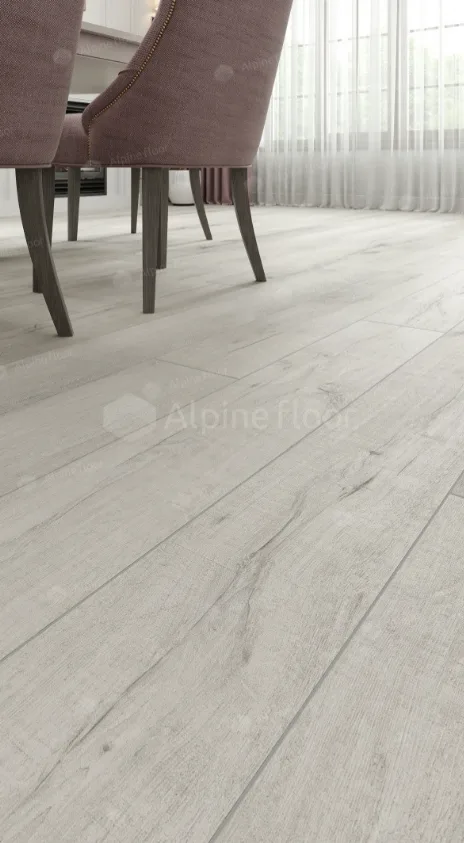 Alpine Floor Дуб слоновая кость ABA ECO 7-17 SPC ламинат