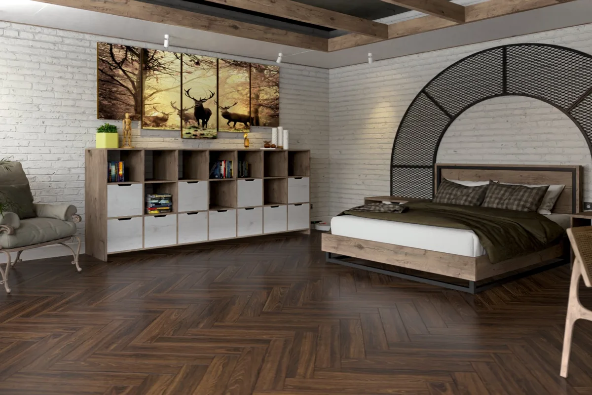 Инженерный паркет «Damy Floor» Каштановый