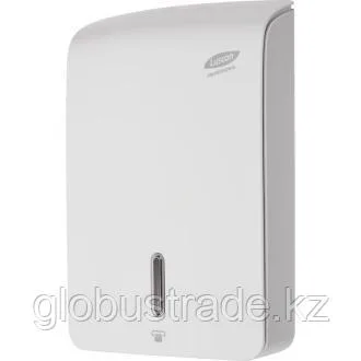 Диспенсер для листовых бумажных полотенец Z укладки, белый, Etalon maxi, Luscan Professional