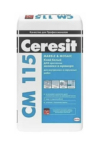 Клей Ceresit для мозаики СМ115 25 кг