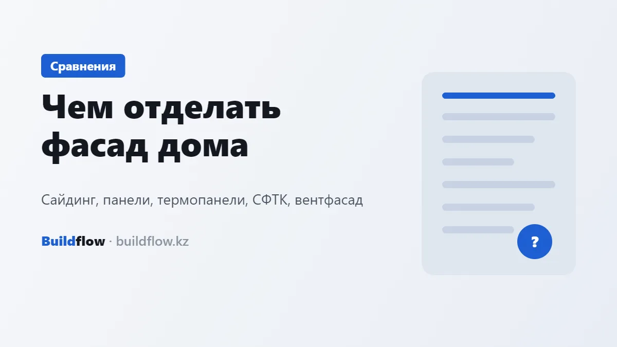 Фасад частного дома, отделанный сайдингом и фасадными панелями под кирпич