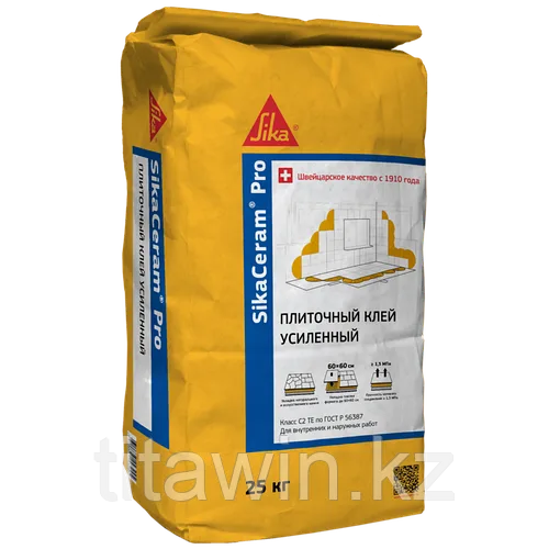 Клей для крупноформатной плитки SikaCeram Pro 25 кг
