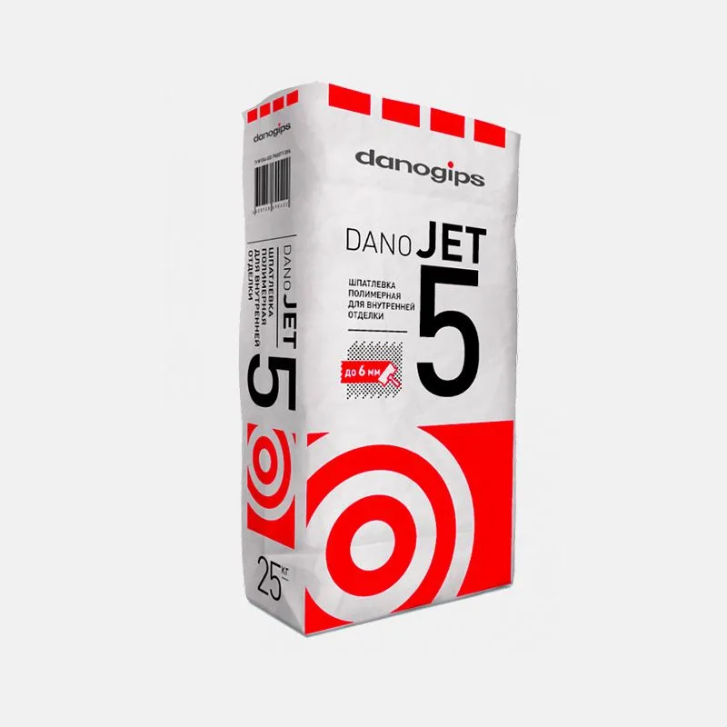 Выравнивающая полимерная шпатлевка DANO JET5 (25 кг)
