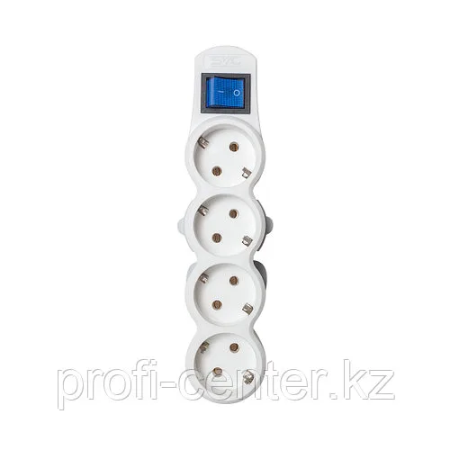 Сетевой фильтр SVC ZP4S-50M 4 роз. 5 м. 220-250В.10А.