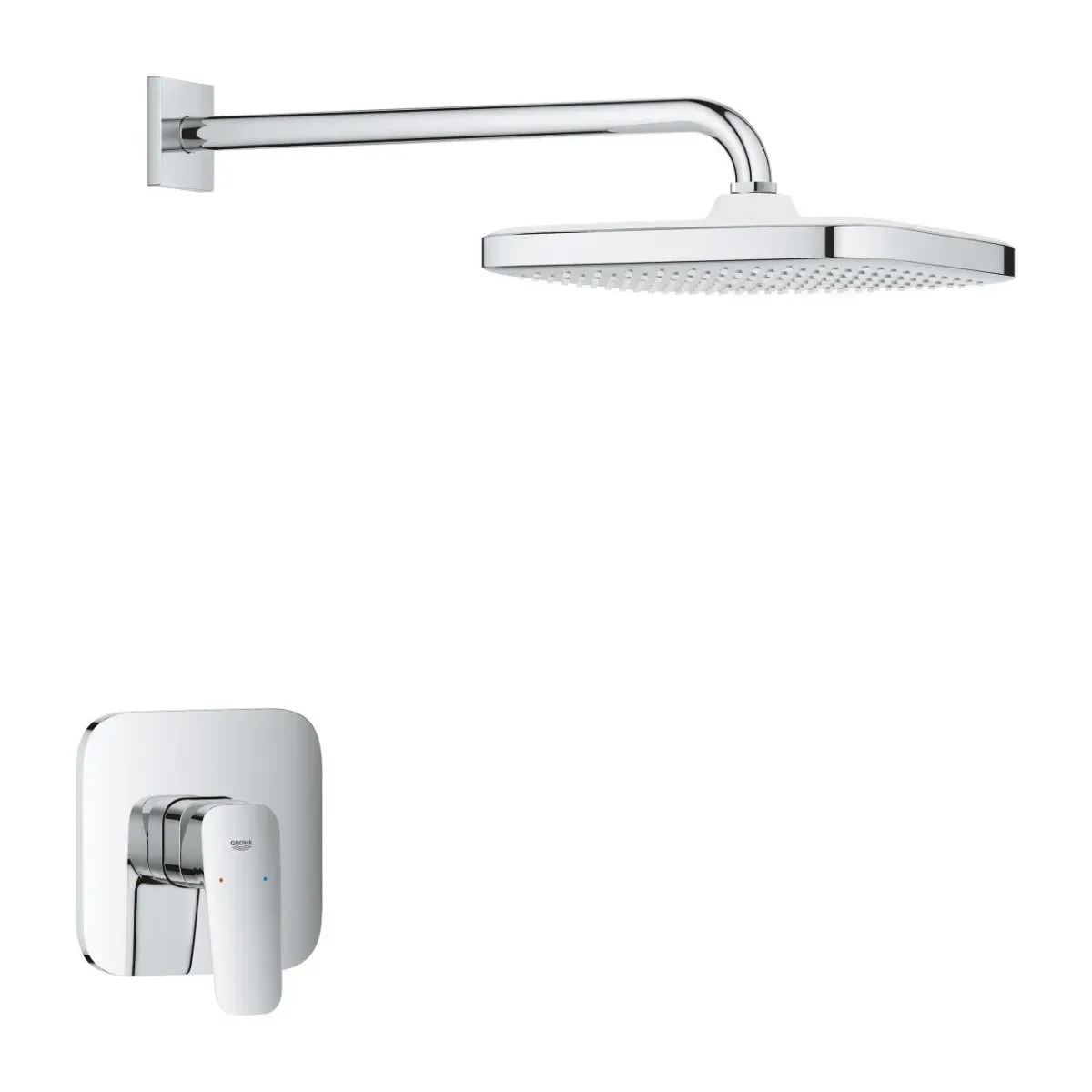Душевая система со смесителем для душа, хром Grohe Cubeo 1053340000