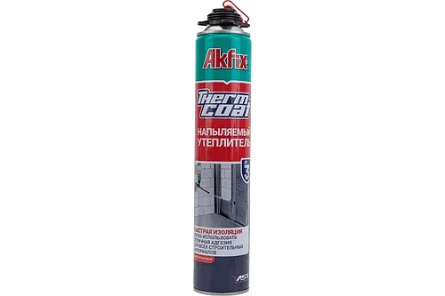 Напыляемый полиуретановый утеплитель AKFIX Thermcoat FA014